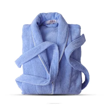 100% Kokvilnas Toweling Frotē Drēbes Mīļotājiem Mīksts Vannas Drēbes Vīriešiem Un Sievietēm Nightrobe Sleepwear Vīriešu Ikdienas Mājas Peldmētelis, Viesnīcas Drēbes