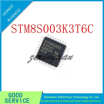 5GAB/DAUDZ Mikrokontrolleru STM8S003K3T6C STM8S003 8S003K3T6C LQFP-32 MCU 8-bitu STM8S STM8 CISC 8KB Flash 3.3 V un 5V 32-Pin LQFP