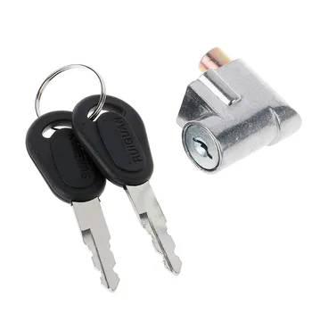 Aizdedzes slēdzis Akumulatora Drošības Pack Box Lock+2 Galvenie Motociklu Elektrisko Velosipēdu Slēdzene pretnozagšanas Slēdzene Akumulatora fiksācijas Motociklu Detaļas