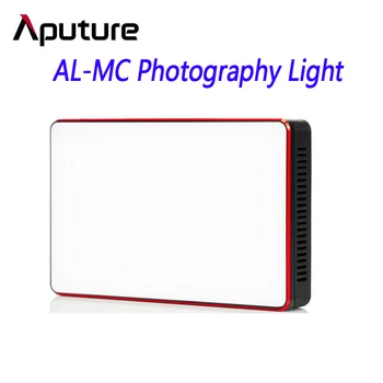 Aputure AL-MU RGBWW filmu gaismas Pilna HSI Krāsu Kontroles 3200K-6500K KMT Kontroles mini RGB gaismas Sidus Saiti app studija, gaismas, Kameras