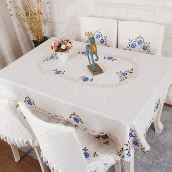Audums mākslas taisnstūra kafijas galda galdauts, galdautu Eiropas putekļu vāciņa, vai multi-purpose ietver auduma