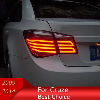 Auto Gaismas Cruze 2009. gada līdz 2014. gadam LED aizmugurējos lukturus, GLK Dizains Aizmugurējais Miglas Lukturis Dinamisku Pagrieziena Signāla Izcelt Atpakaļgaitas Un Bremžu Upgrade