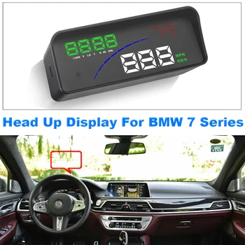 Auto HUD Head Up Displejs, BMW 7 Sērijas F01/F02/F03/F04/Usc-11/G12 2009-2021 Auto Piederumi Drošas Braukšanas Ekrāna Plug & Play