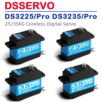 DS3225SG/Pro DS3235SG/Pro 25/35KG Coreless Digitālo Servo Ūdensizturīgu IP66 1:8/1:10/1:12 RC Auto
