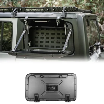 Fury 2018+ Oglekļa Šķiedras Rūdīta Stikla Multi-funkciju, sānu instrumentu kaste divviru Durvīm Jeep Wrangler JL