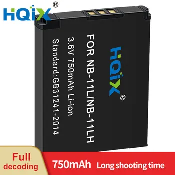 HQIX Canon Powershot SX400 SX410 A2300 A4000 A2400 A2600 A3400 A3500 IR IXY190 200 210 650 Kamera NB-11L Lādētājs Akumulators