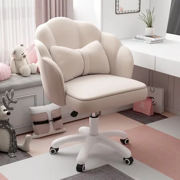 K-ZVAIGŽŅU Datora Krēsla Mājās Ērti Studiju Galda Grozāmais Dīvāna Atzveltni Meiteņu Guļamistaba Kopmītnes Ilgi Sēž Celšanas Krēslu Jaunu 2023