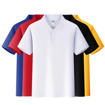 Karstā Soild Krāsas Unisex Cēloņu Krekls Golfa Krekls, Sporta Krekli Ar Īsām Piedurknēm