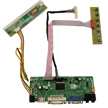 M. NT68676 Valdes Komplekts LP154WX5-TLC1 LP154WX5-TLC2 HDMI+DVI+VGA LCD LED ekrānu Kontrolieris Valdes Vadītāja