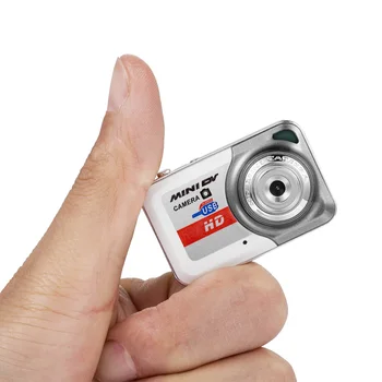 Mini Digital Video Mikro Kameru Ultra Mini HD Augstas Denifition DV Atbalsta 32GB TF Karti ar Mic USB Flash Disks Kameras