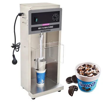 Nerūsējošā Tērauda Saldējums Blenderī Saldēts Deserts Mikseri Saldējumu Mikseris Blizzard Mašīna Milkshake Maisot Mašīna