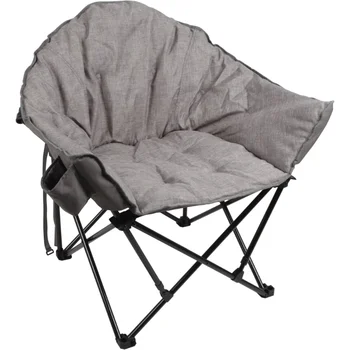 Ozark Taka Tūrisma Kluba Krēsls, Pelēka kempings krēsli āra krēslu zvejas saliekamais krēsls