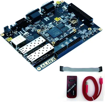 PCB sadzīves tehnikas pcba AX7102: Artix-7 XC7A100T (FPGA Development Board + USB Downloader) peles 