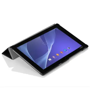 PU Ādas Gadījumā Sony Xperia Tablet Z2 Segtu Stāvēt Magnētisko Smart Cover Sony Xperia Z2 Tablete Būtiska