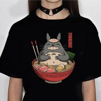 Studio Ghibli t sievietēm dizainers tshirt meitene komiksu 2000s streetwear drēbes