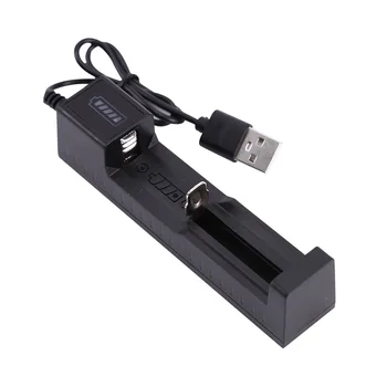 Universālā 18650 Akumulatoru Lādētājs Smart USB Chargering par Uzlādējams Litija Akumulatoru Lādētāju Li-ion 18650 26650 14500 17670