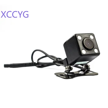 XCCYG 4pin Atpakaļskata Kamera 2.5 mm jack Auto DVR Videokameru Black Box Recorder Dash Cam Dual Ierakstīšana Aux Stereo 135 grādu