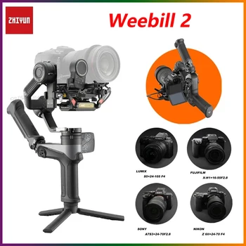 ZHIYUN Weebill 2 Kameras Gimbal Stabilizators DSLR Mirrorless Kameras Video Stabilizators Sony, Nikon, Canon Fuji Panasonic VS DJI