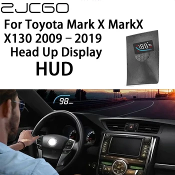 ZJCGO Auto HUD Displeja Auto Projektoru Signalizācijas Head Up Displejs, Spidometra Vējstikla Toyota Mark X MarkX X130 2009~2019