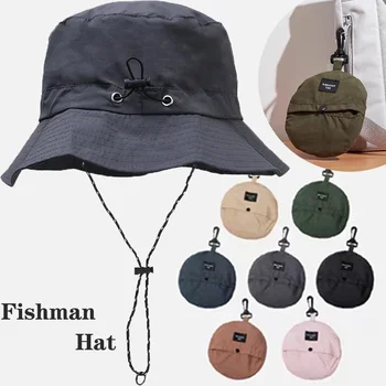 Ūdensizturīgs Zvejnieka Cepure Sievietēm, Vasaras Saules Anti-UV Aizsardzību, Tūrisma Pārgājieni Alpīnisma Cepures Vīriešu Panama Kausa Āra Cepure